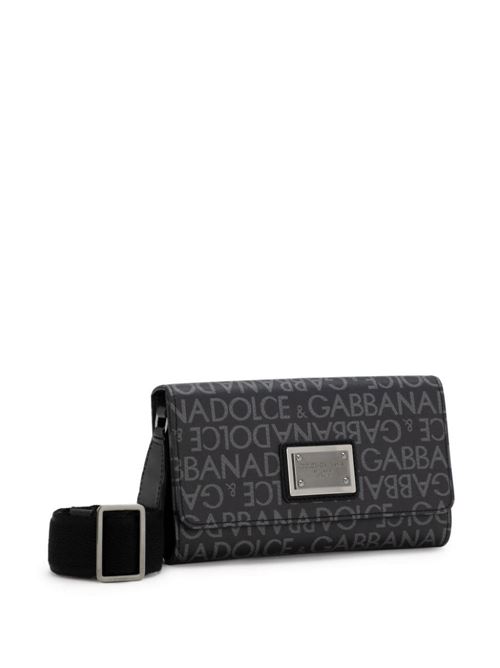 Coated jacquard crossbody bag Dolce & Gabbana | BM2332AJ7058B969